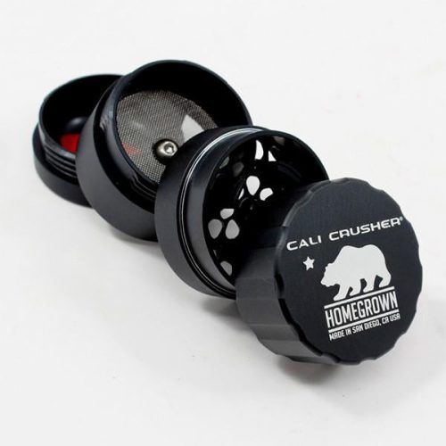 cali crusher homegrown 4 piece pocket grinder black