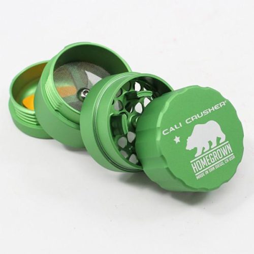 cali crusher homegrown 4 piece pocket grinder green